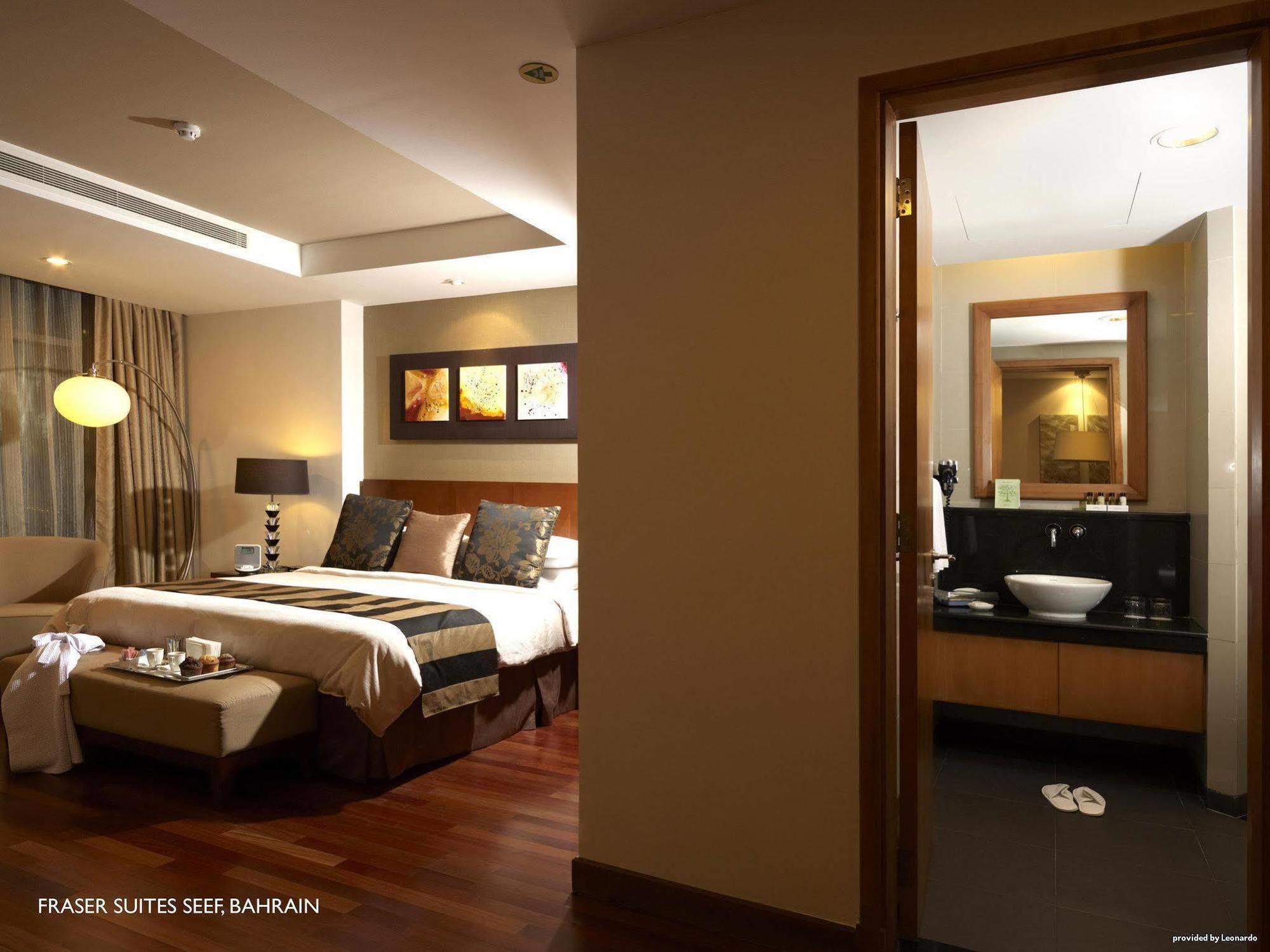 Fraser Suites Seef Bahrain Manama Extérieur photo A bedroom in Fraser Suites