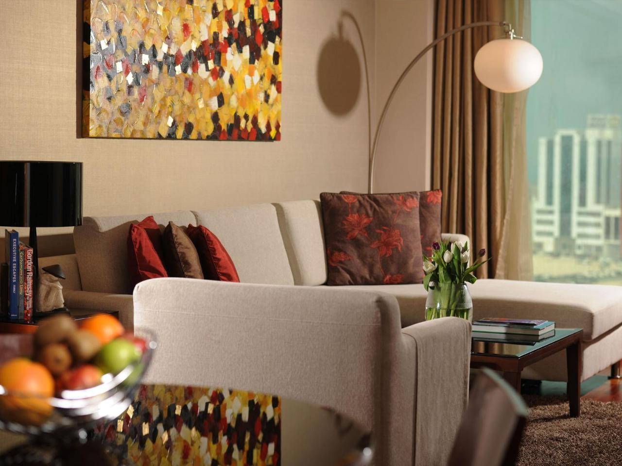 Fraser Suites Seef Bahrain Manama Extérieur photo A living room